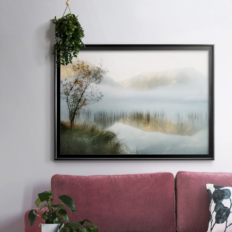 Golden Mirror, Noir, H 30 po x l 44 po x P 1,5 po