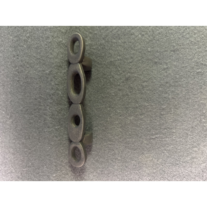 3" North Coast Pull, Bright Pewter