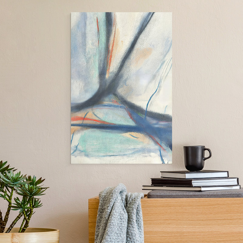 Série ABSTRACT DCCLVI - Impression sur toile seulement - NON CADRE, H 27 po x l 18 po