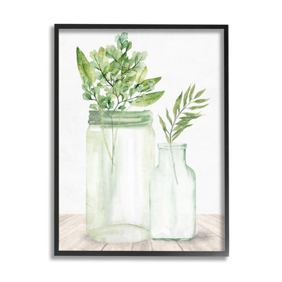 «Country Plant Leaves», impression sur toile