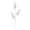 20" Artificial Glitter Cone Tree Spray. Includes 6 pieces per bag.
