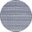 Tapis d'intérieur / extérieur bleu marine / blanc Farrington Gurney-1458199057