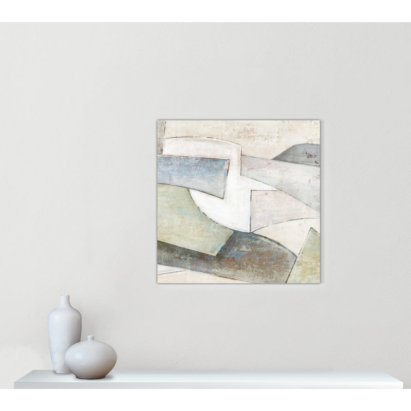 «Verdant C Courants I» par Emma Peal, Sans cadre, l 36 po x H 36 po, Toile tendue