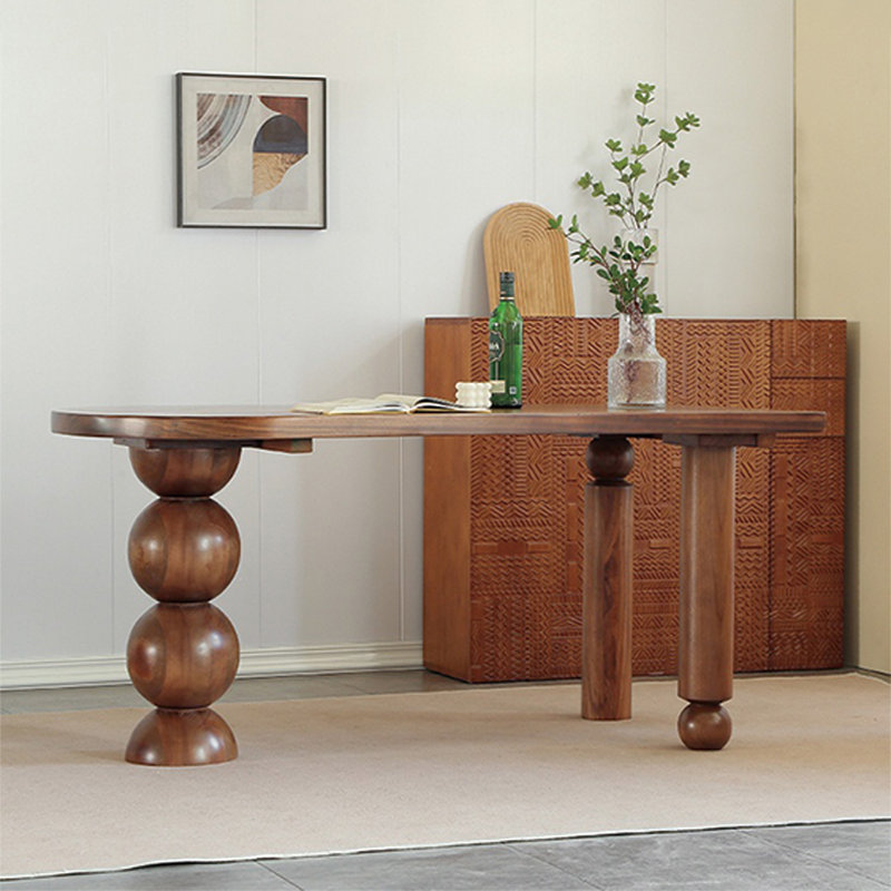 Solid wood warm environmental table, 29.52"H x 62.99"L x 31.49"W