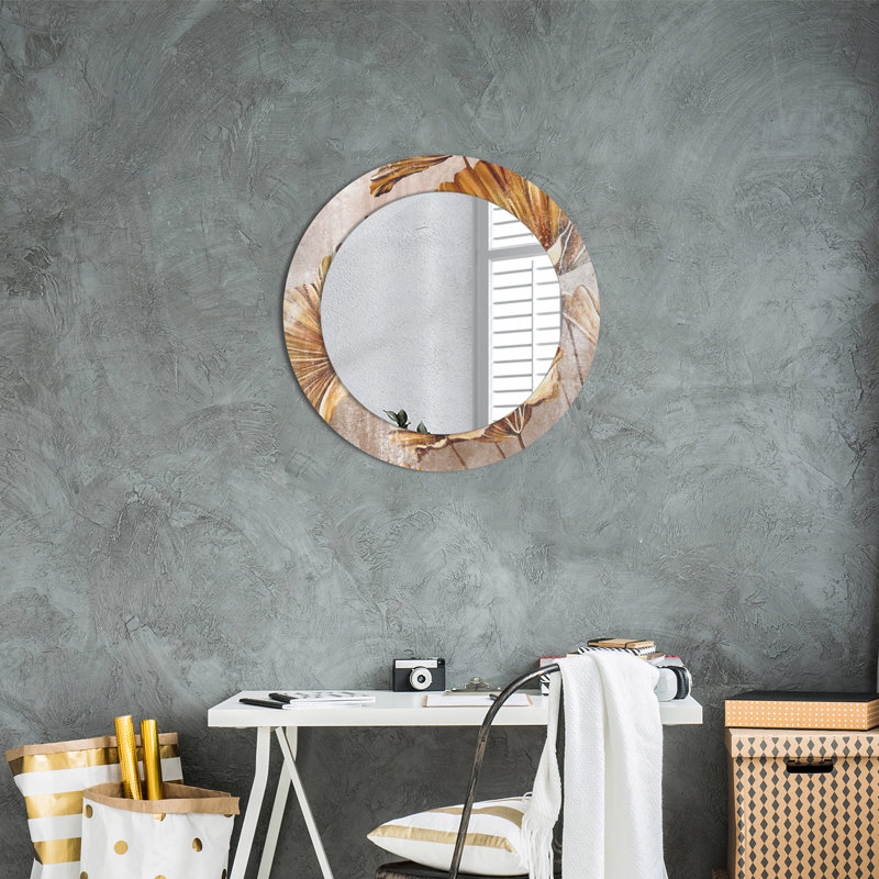Huldar Glass Flat Wall Mirror