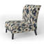 Fauteuil de chambre rembourré Floral Tropical Tranquility Vibes III