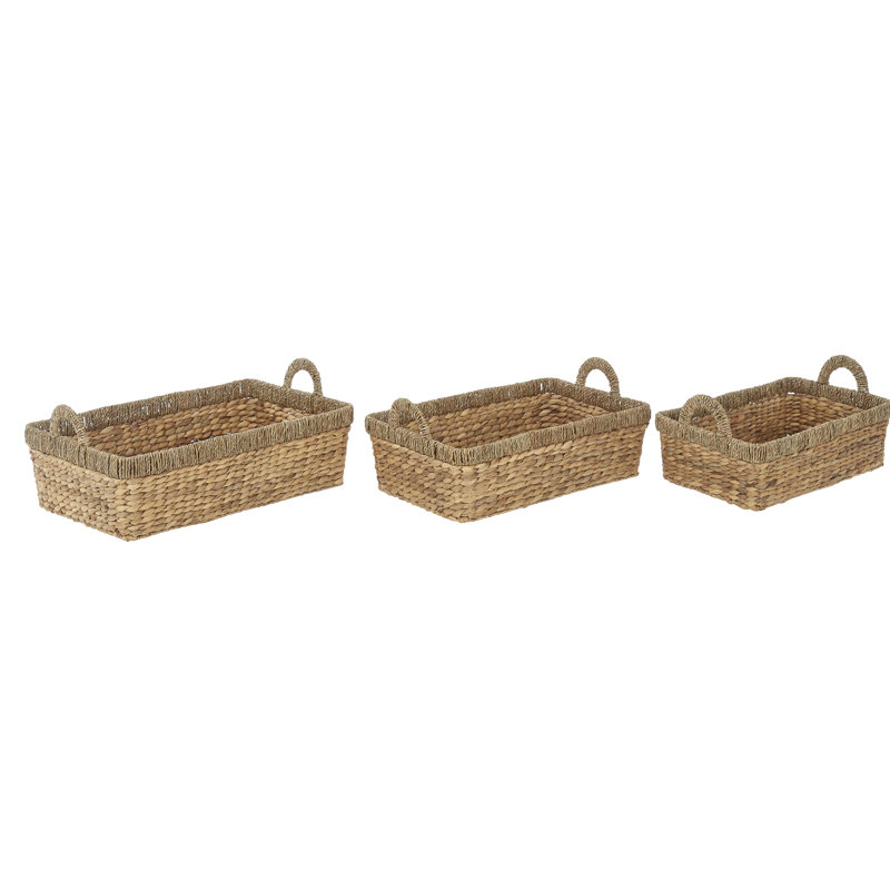 August Grove Wicker Decorative Basket