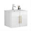 Meuble-lavabo mural double avec lavabo en céramique-120024192