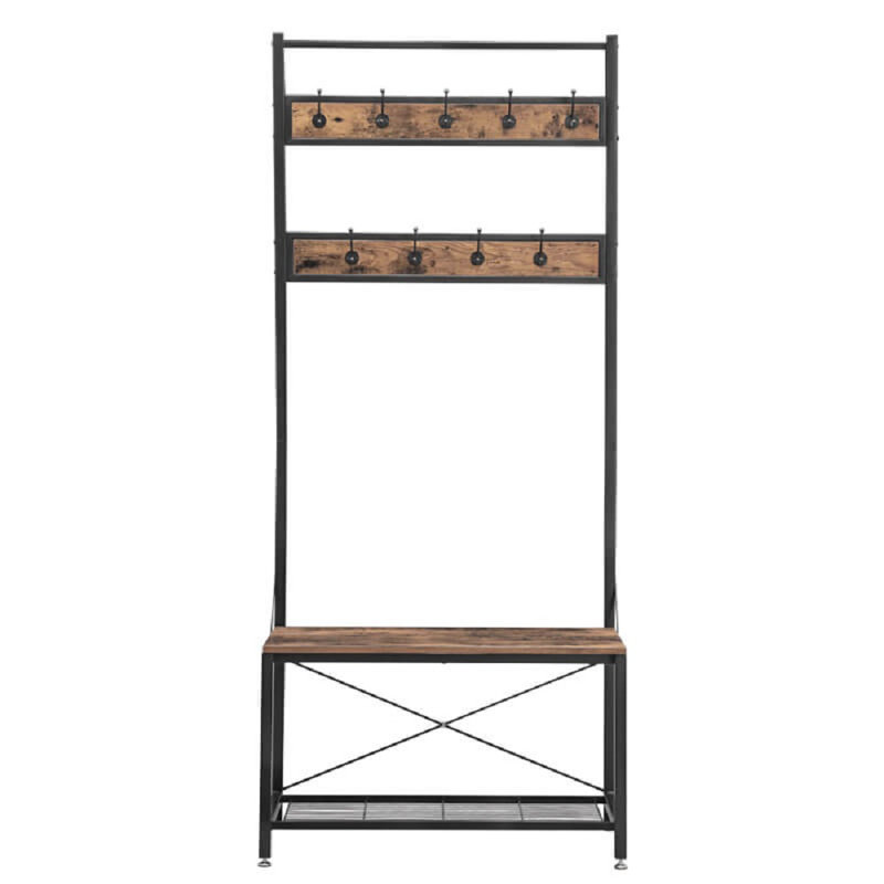 Dylon Iron Freestanding Coat Rack