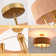 Stephane 3 - Light 17.71'' Shaded Drum Semi Flush Mount with Fabric Accents