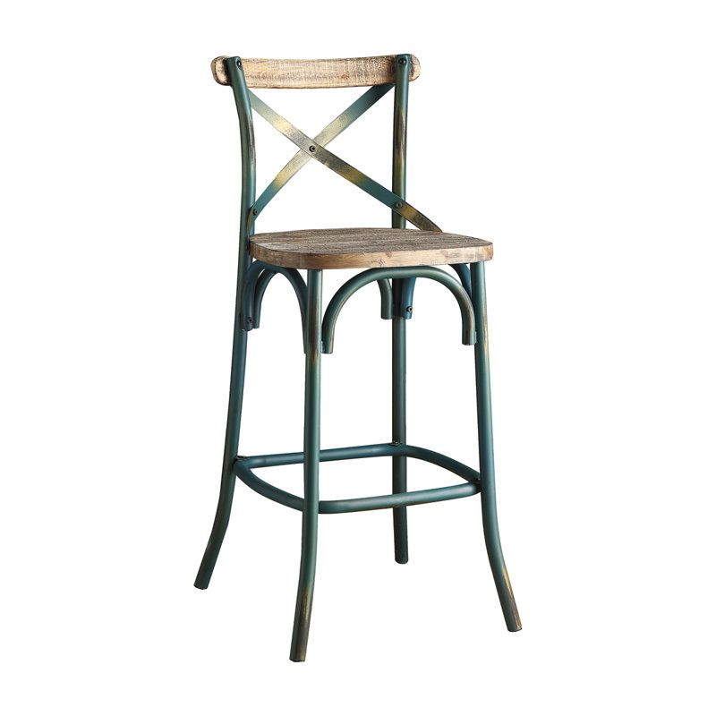 Chaise de bar 1 pièce, Turquoise antique, Turquoise antique
