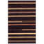 Tapis brun en laine noué à la main 3 pi 9 po x 5 pi 9 po Azyon