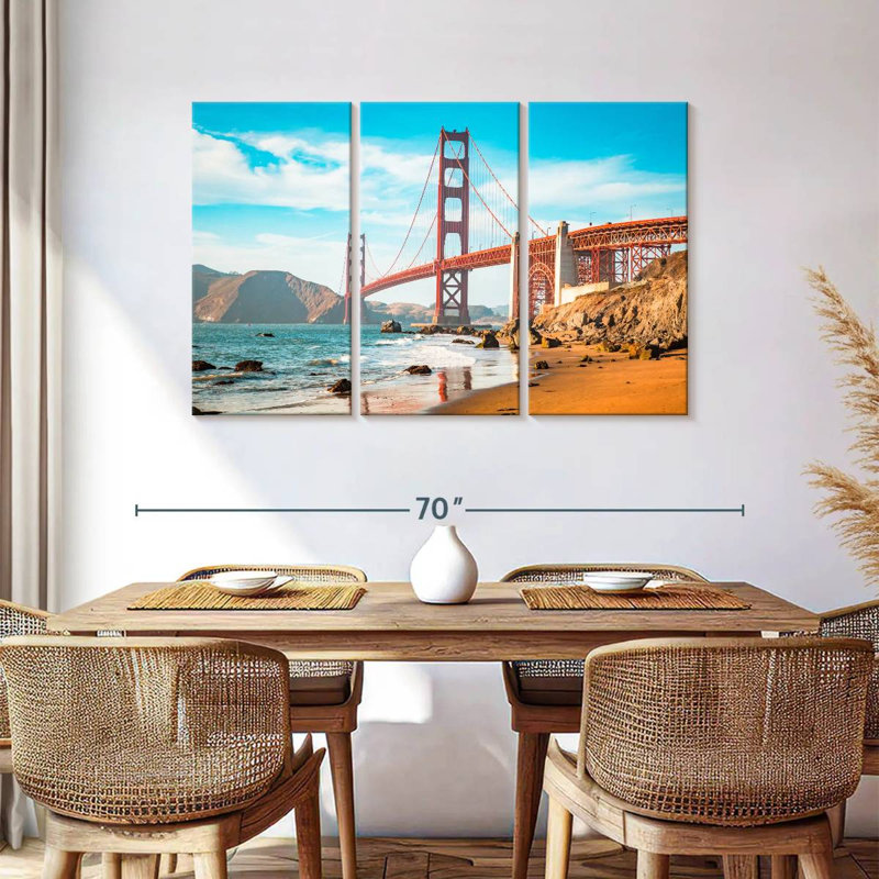 Lilie San Francisco Beach, H 36 po x l 57 po