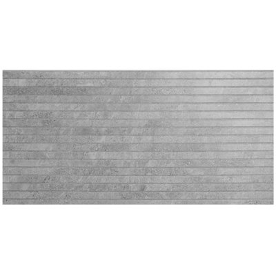 Lune 24x48 Fluted Matte Porcelain Tile