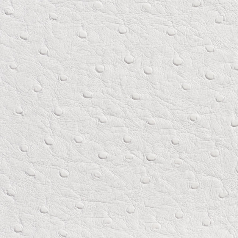 Vinyle d’extérieur autruche, Blanc