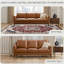 Cashmere Machine Tufted Area Rug ( Low-Pile Traditional)-1842735778