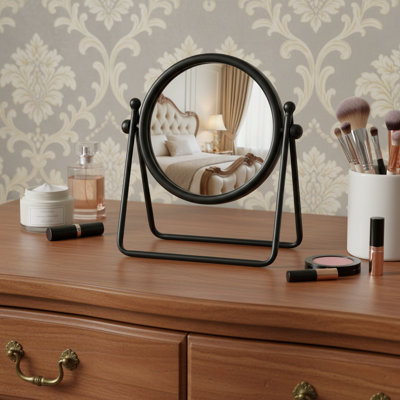 Miroir de table de rasage ajustable 10 po