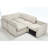 Brinsley 141.5" Linen Modular Sectional Sofa-1555940920