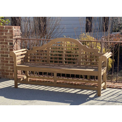 Lutyens Teak Outdoor Bench