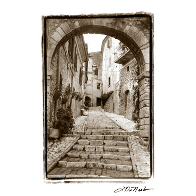 Village Passageway by Laura DeNardo - 1 Piece Wrapped Canvas Wall Art