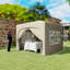 3m x 3m Iron Pop-Up Gazebo-107770049