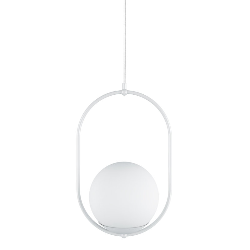 Ommegang 1 - Light Sphere Pendant, White