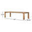 Marcia Solid Oak Dining Table-1491505563