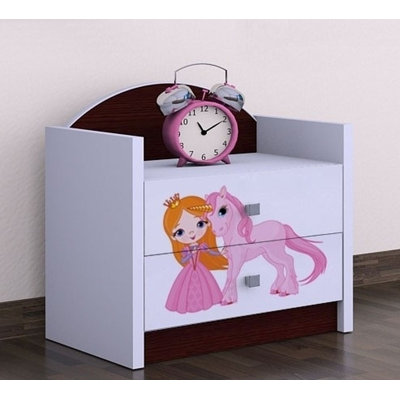 Pamelia 2 Drawer Nightstand