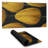 Six daffodils flowers - 15.75"x31.50" Desk mat