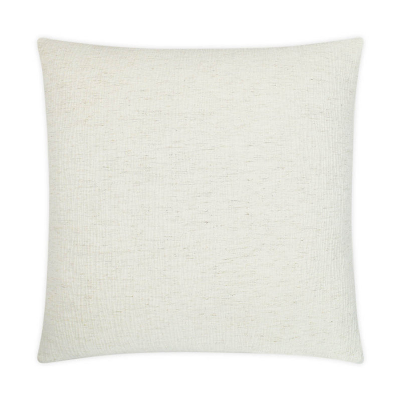 Borindi Polyester, Linen Reversible Throw Pillow, Square 24"