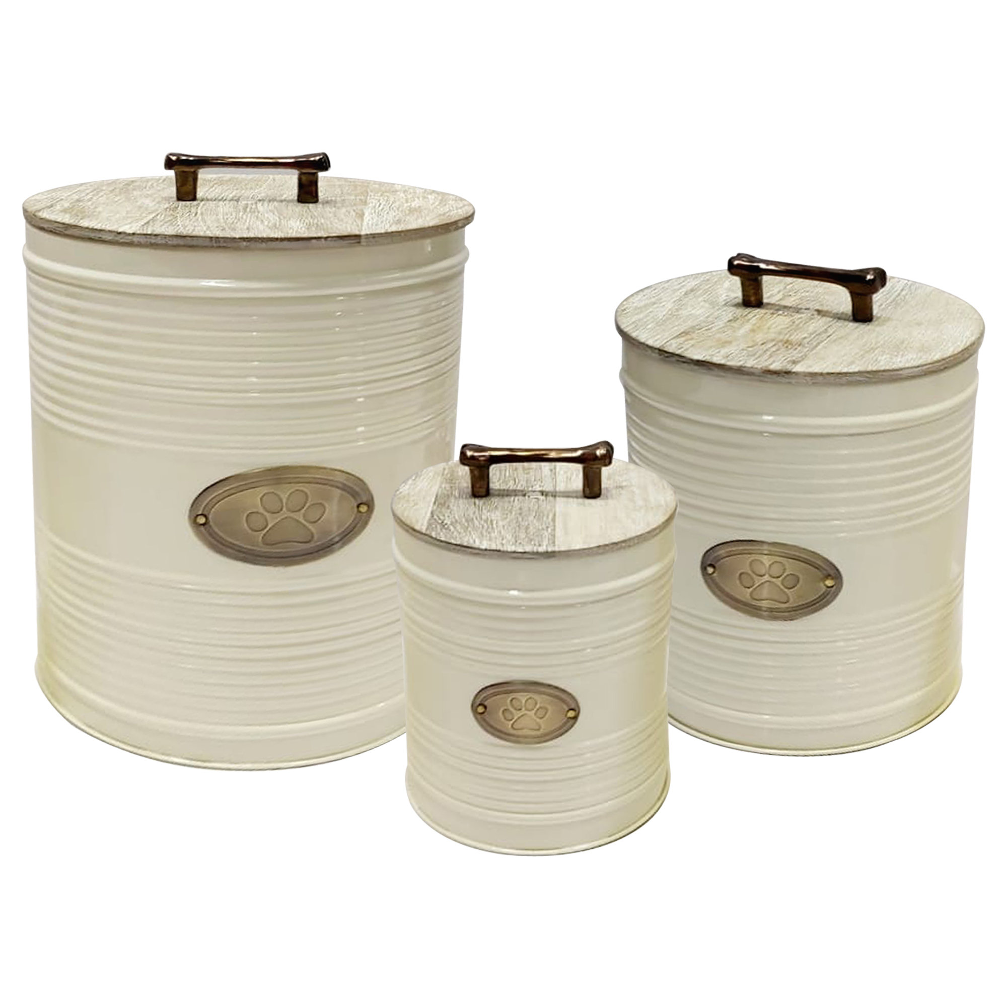 10 Lb. Metal Food Storage Container With Vented Lid