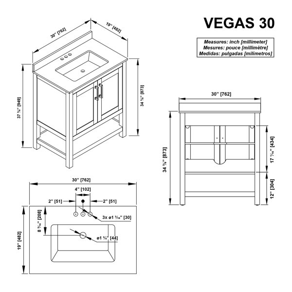 Dimensions du produit