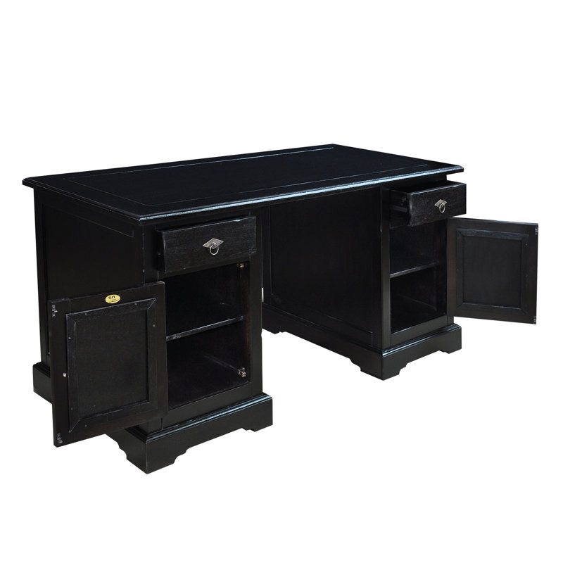 Heerenveen Solid Wood Executive Desk
