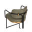 JALEN Upholstered Stool with Metal Frame