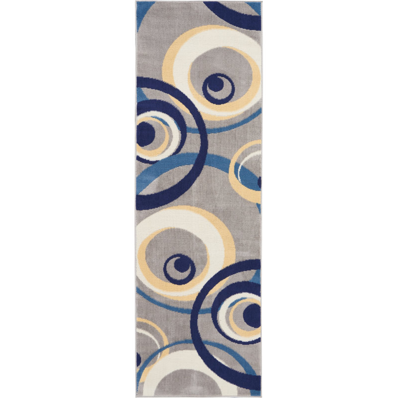 Lindall Geometric Indoor Rug, Runner 2'3" x 7'6"