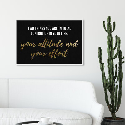 " Attitude And Effort " by Oliver Gal