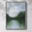«Mossy Reflections II», reproduction encadrée - bois massif-1960367829