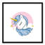 Impression sur papier Sparkly Unicorn-47848570-47848586