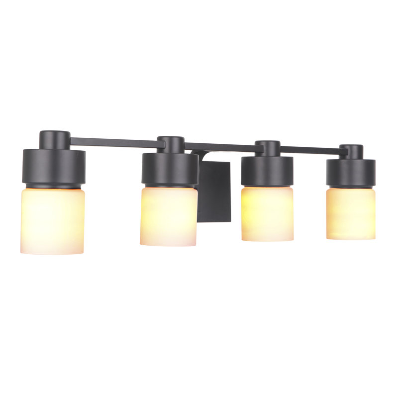 Amarissa 4 - Light Vanity Light, Flat Black
