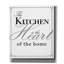 «Kitchen Heart» par Fiona Stokes-Gilbert, art mural sur toile-1929083580