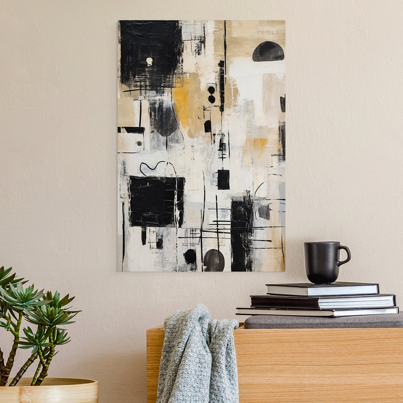 Série ABSTRACT CCDCLXXIX - Impression sur toile seulement - NON CADRE, H 60 po x l 40 po