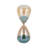 Decorative Glam Glass Hourglass Sculpture for Office Decor - Modern Object Accent for Bedroom Styling, Living Room Tabletop or Home Decoration - Gold-970907094-969638723