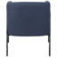 Chaise d'appoint Jacobsen, denim