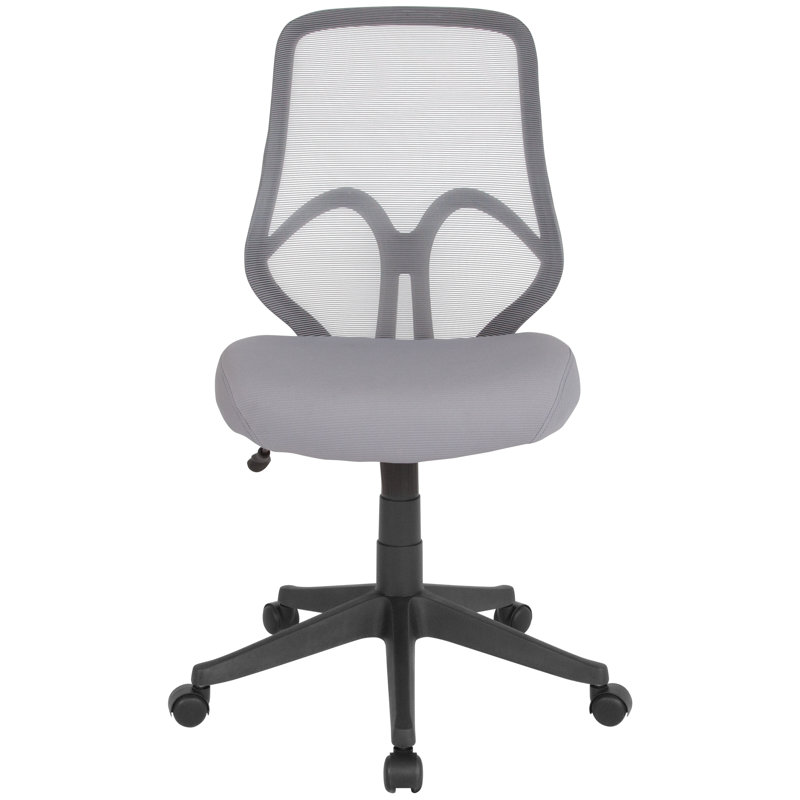 Trudy High Back Mesh Office Chair, Light Gray