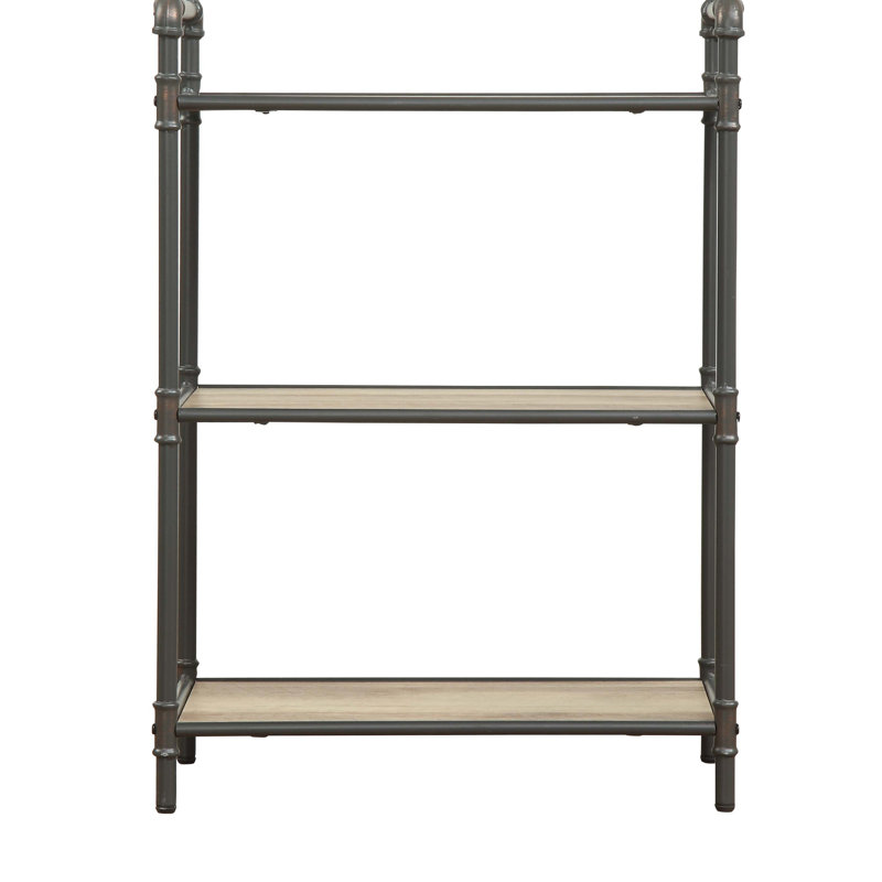 À bibliothèque, (3 tablettes) H 36,5 po x l 26,5 po x P 14,5 po, Chêne