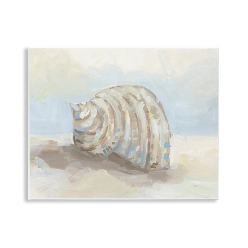 Design de plaque murale coquillage incurvé par Jetty Home, LLC