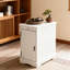 Table d'appoint multifonctionnelle avec station de charge intégrée, rangement caché, sous-verres coulissants et conception rabattable pour le salon, la chambre à coucher ou le bureau