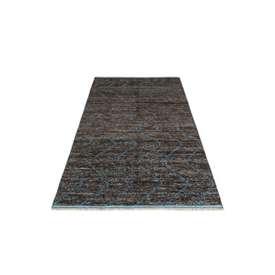 Tapis brun foncé Murphy