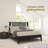 Kaylin Premium Solid Wood Platform Bed Frame with Headboard – 800 lb Capacity, No Box Spring Needed, Fits All Mattresses-73296058-92364660