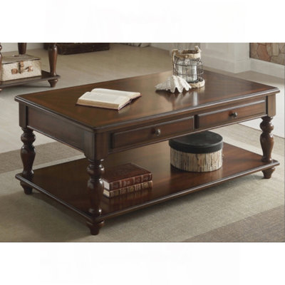 Table basse avec fini noyer Farrel